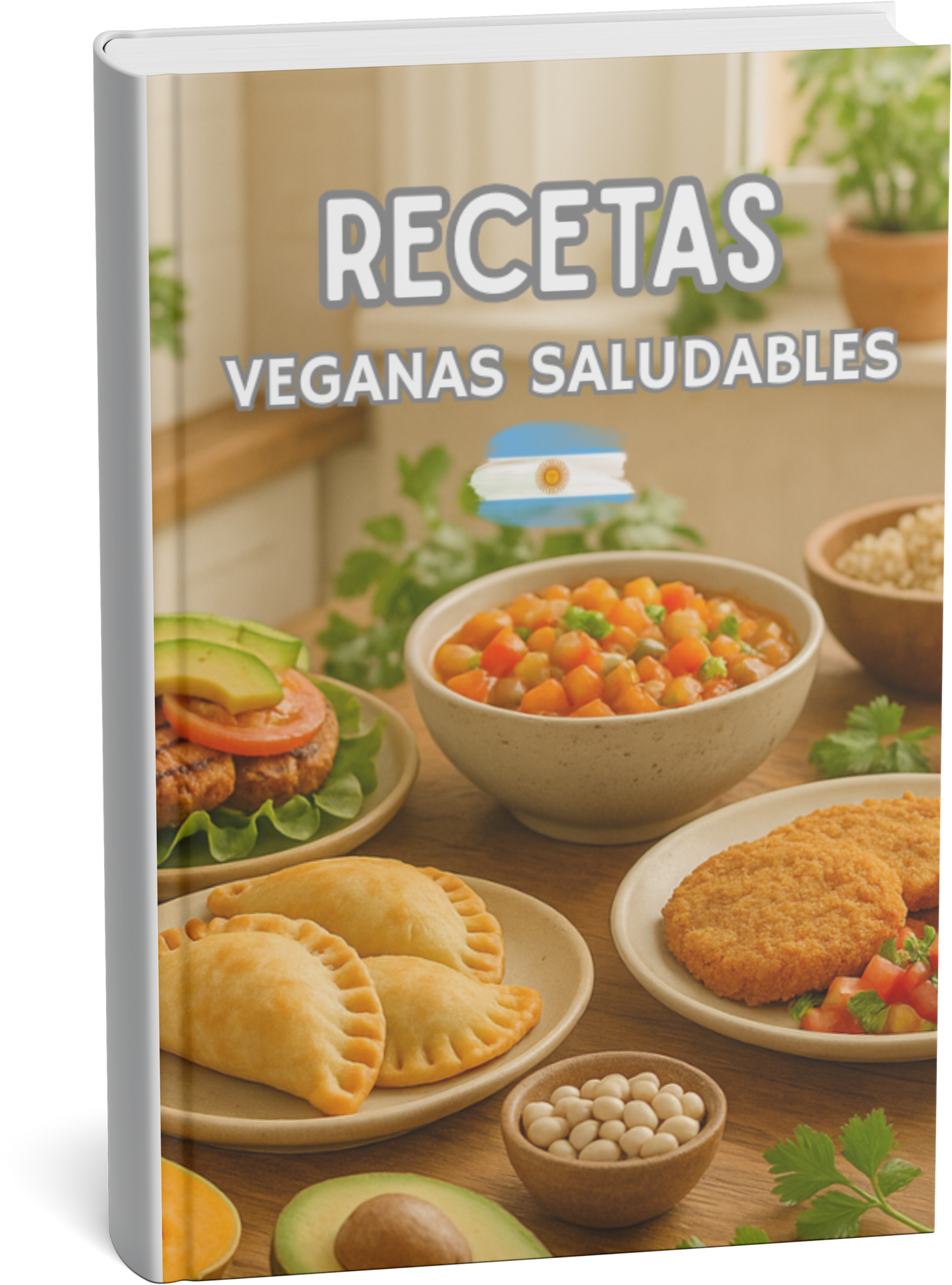 RECETARIO VEGANO SALUDABLE 100% ARGENTINO