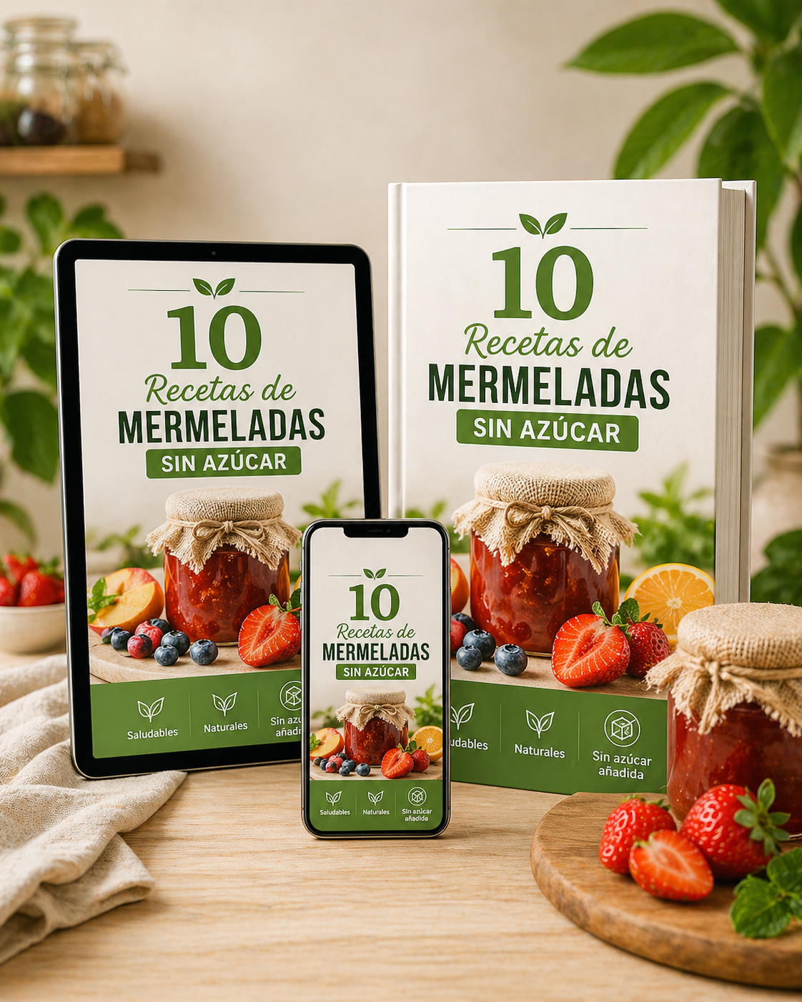 10 Recetas Mermeladas Sin Azúcar